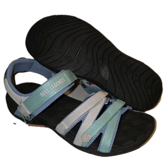 Reel Legends Sandals - Nassau Aquifer Combo - Women's Size 8 - Picture 1 of 8